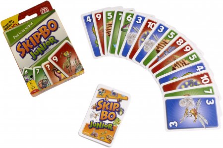 MATTEL GAMES kaardimäng Skip-Bo Junior, 4021011 4021011