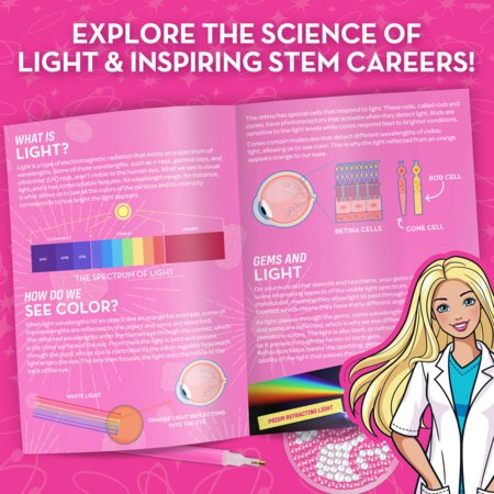 BARBIE kalliskividest päikesepüüdja valmistamise komplekt, RTBBGEMSUN 