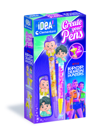 CLEMENTONI IDEA pastakate valmistamise komplekt K-pop Rumi & Jinu, 18480 
