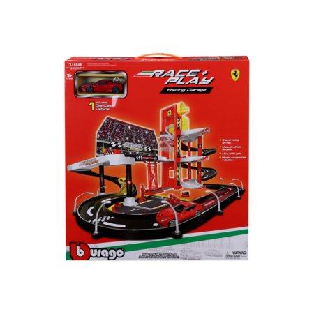 BBURAGO Ferrari Race + Play võidusõidugaraaž, 18-30197 
