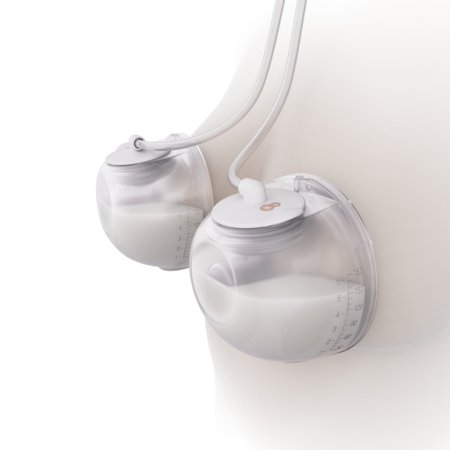 KINDERKRAFT topelt kaasaskantav elektriline rinnapump GENTLENEST, White, KEGENE00GLD0000 