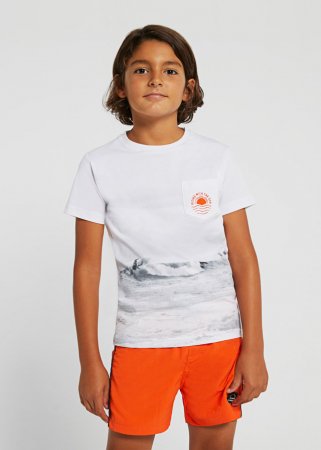 MAYORAL lühikeste varrukatega särk, navy, 6019-10, 157 cm 