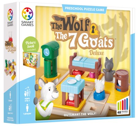 SMART GAMES mäng Wolf & The 7 Goats, (LT, LV, EE), SMA#027 