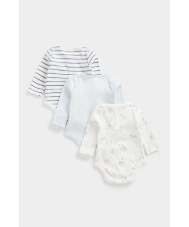 MOTHERCARE pikkade varrukatega bodi, 3 tk., CB279 608148