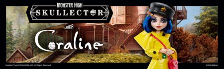 MONSTER HIGH x Coraline nukk Coraline, JHK65 