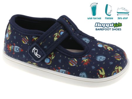 BEPPI tekstiilist jalanõud, BAREFOOT, 2218770, 20 size 