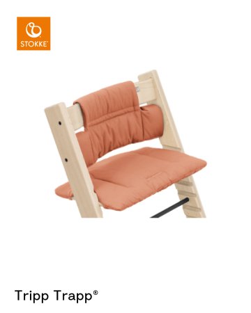 STOKKE söögitooli pehmendus TRIPP TRAPP, Terracotta, 619009 