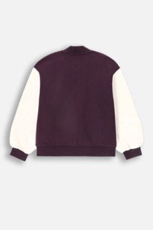 COCCODRILLO pullover with zipper ACADEMY GIRL JUNIOR, värviline, ZC4132202AGJ-022-164, 164 cm 