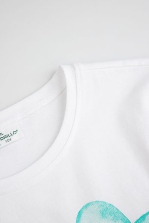 COCCODRILLO lühikeste varrukatega t-särk, valged, WC6143218VGB-001-098, 98 suurus 