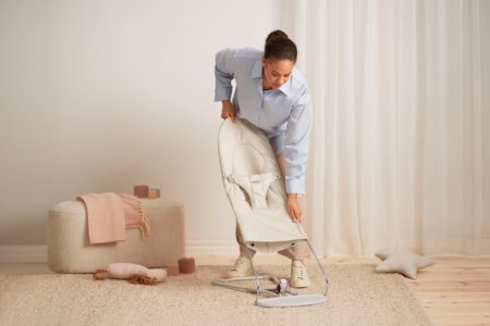 BABYBJÖRN lamamistool Balance Soft, Woven/Jersey Tri Fabric, Light Beige, 005130 