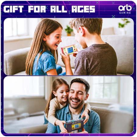 Orb Retro kaasaskantav mängukonsool, 150 mängu, OR-RETARCCTL 