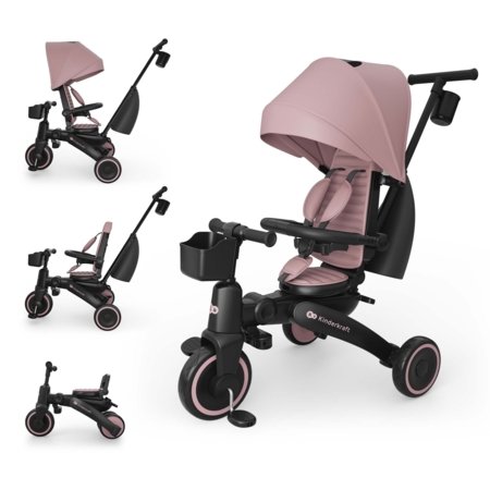 KINDERCRAFT kolmerattaline JAZZ 3, roosa, KRJAZZ03PNK0000 