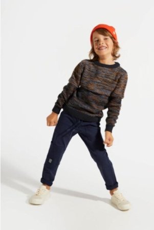 COCCODRILLO sweater DIGITAL BOY KIDS, multicoloured, ZC4172101DBK-022-122, 122 cm 