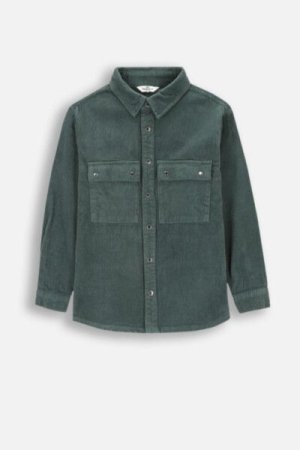 COCCODRILLO pikkade varrukatega särk ACADEMY BOY JUNIOR, roheline, ZC4152002ABJ-011-158, 158 cm 