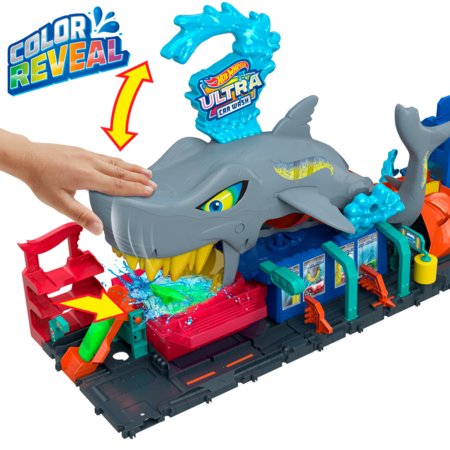 HOT WHEELS City hai värvimuutev autopesula, HTN82 