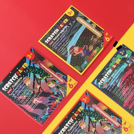 FLOWERMONACO kraapekaardid Scratch Cards, Suit, 847377 
