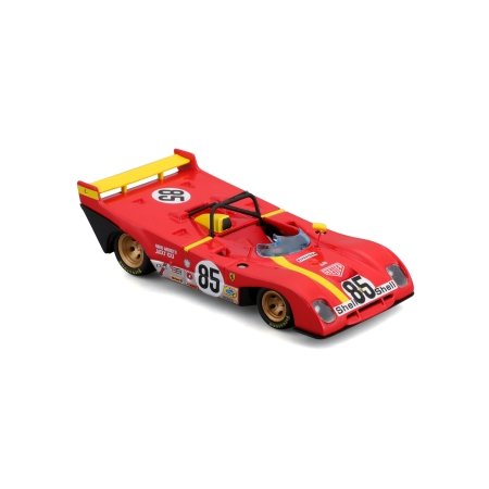 BBURAGO 1:43 Võidusõiduauto mudel Ferrari 312 P 1972, 18-36302 