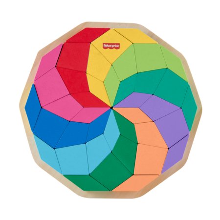 FISHER PRICE puidust Mandala pusle, HXT94 