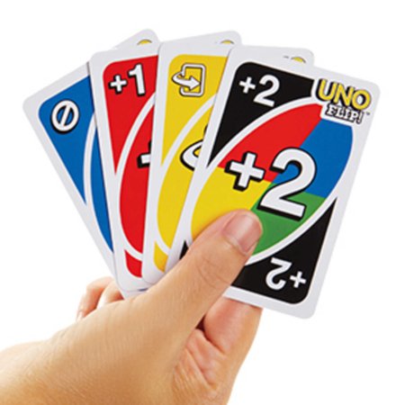 MATTEL GAMES UNO mäng kahepoolsete kaartidega, GDR44 