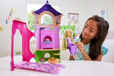 DISNEY PRINCESS Rapuntseli muinasjututorn HLW30