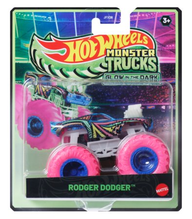 HOT WHEELS Monster Trucks pimedas helendavad autod, JFX08 