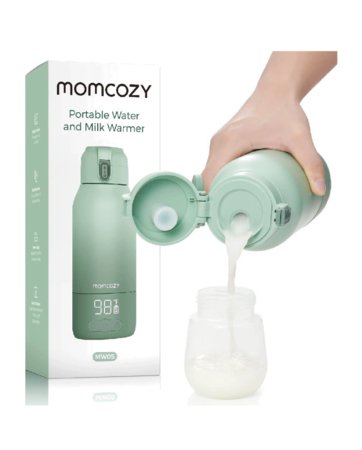 MOMCOZY kaasaskantav rinnapiima- ja veesoojendaja, roheline 