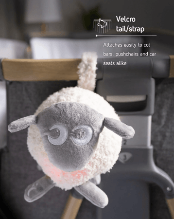 SWEET DREAMERS kaisukas heli ja valgusega Deluxe Grey 5060216820194