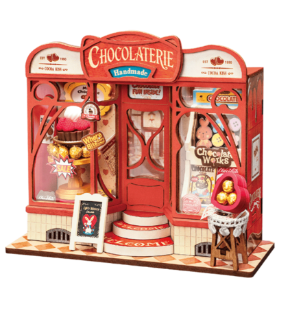 ROLIFE puidust konstruktor Šokolaadipood, DS046 