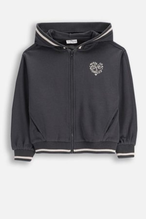 COCCODRILLO kapuutsiga tõmblukuga pusa, hall, WC6132402HGK-020-122, 122 cm 