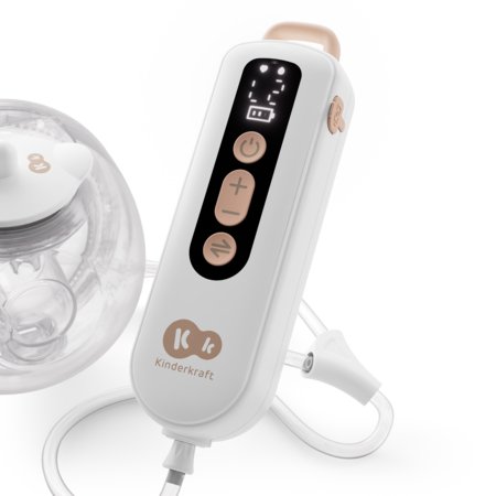 KINDERKRAFT topelt kaasaskantav elektriline rinnapump GENTLEFLOW, golden, KEGEFL00GLD0000 