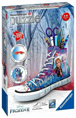 RAVENSBURGER pusle pliiatsi kast Frozen 2, 108pcs., 12121 12121