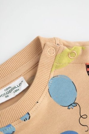 COCCODRILLO bodi, kreemjas, cm 