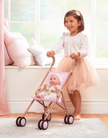 LULLABABY kokkupandav jalutuskäru tähtede mustriga, LBY7617Z 
