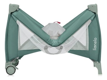 LIONELO reisivoodi-maneež STEFI PLUS, 125x65 cm., Green olive 