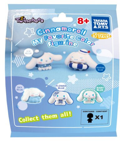 TWINCHEES Cinnamoroll figuur My Favourite Colour, assortii., M805745 