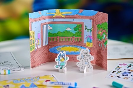CRAYOLA loovuskomplekt Activity Set Bluey, 75-7171 
