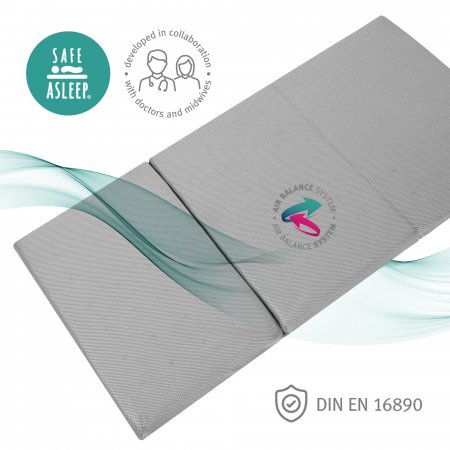 ROBA reisivoodi madrats 60 x 120 x 5.5 cm SAFE ASLEEP®, 0272 0272