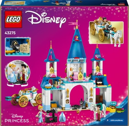 43275 LEGO® Disney Princess™ Tuhkatriinu loss ja hobusevanker 