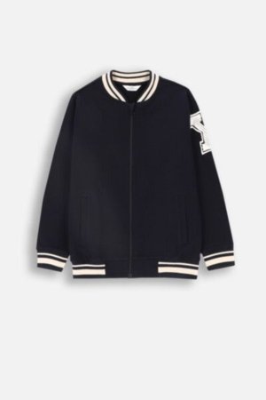 COCCODRILLO sweatshirt EVERYDAY BOY A, tumesinine, ZC4132201VBA-015-164, 164 cm 