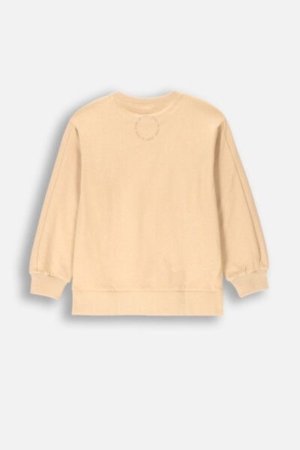 COCCODRILLO sweatshirt EVERYDAY GIRL A, beige, ZC4132601VGA-002-152, 152 cm 