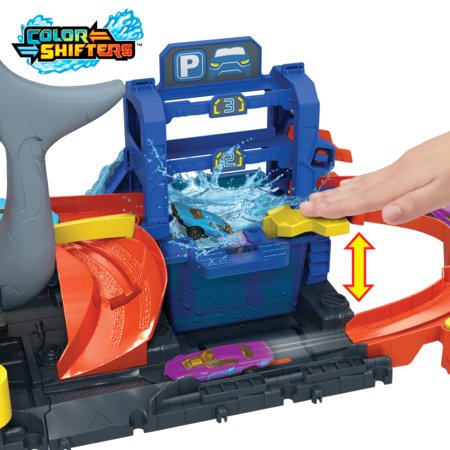 HOT WHEELS City hai värvimuutev autopesula, HTN82 