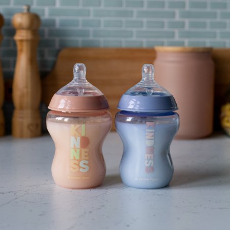 TOMMEE TIPPEE Natural Start  lutipudel, isesteriliseerimise funktsiooniga 260 ml, 0 m+, 2 tk., 42255005 42255005