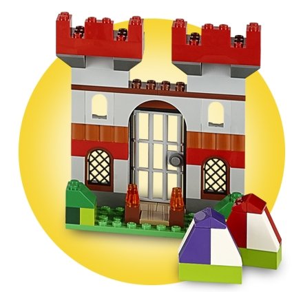 10698 LEGO® vahva suur mängukast Classic 10698