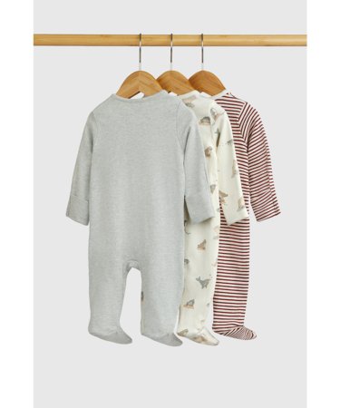MOTHERCARE zīdaiņu kombinezons 3 gab., IF683 80 