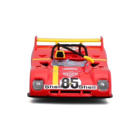 BBURAGO 1:43 Võidusõiduauto mudel Ferrari 312 P 1972, 18-36302 