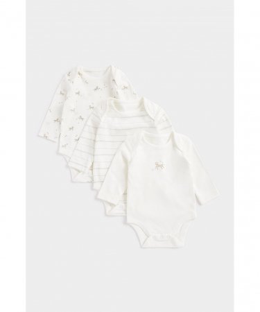 MOTHERCARE pikkade varrukatega bodi, 3 tk., CB370 608280