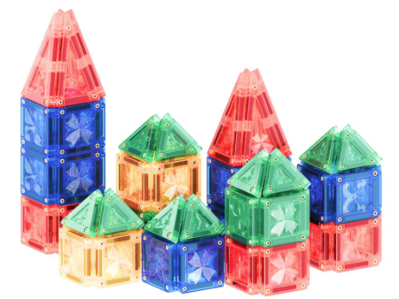 CLEVERCLIXX magnetkonstruktor Mini Tiles Pack Intense, 28 osa, CC-1026 