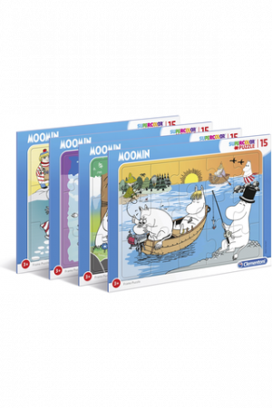 CLEMENTONI frame Moomin, 15 pcs., 47000020 47000020
