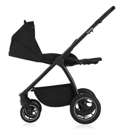 LIONELO universaalne käru MERIL 3in1, Black onyx 