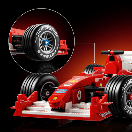 11375 LEGO® Icons Ferrari F2004 ja Michael Schumacher 